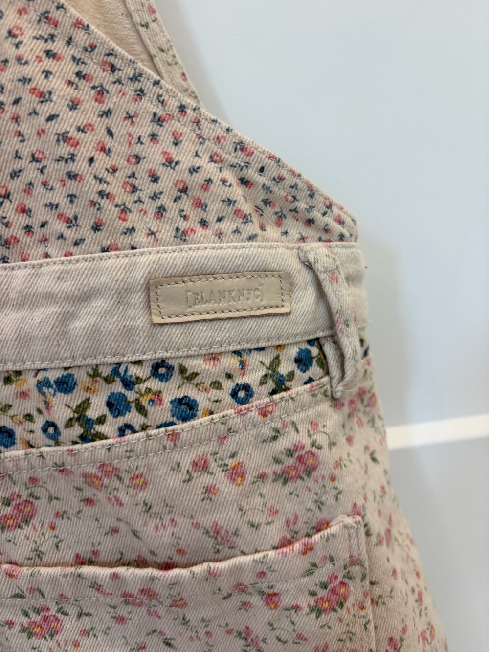 Free People x Blank NYC Floral Overalls - Picture 4 of 9